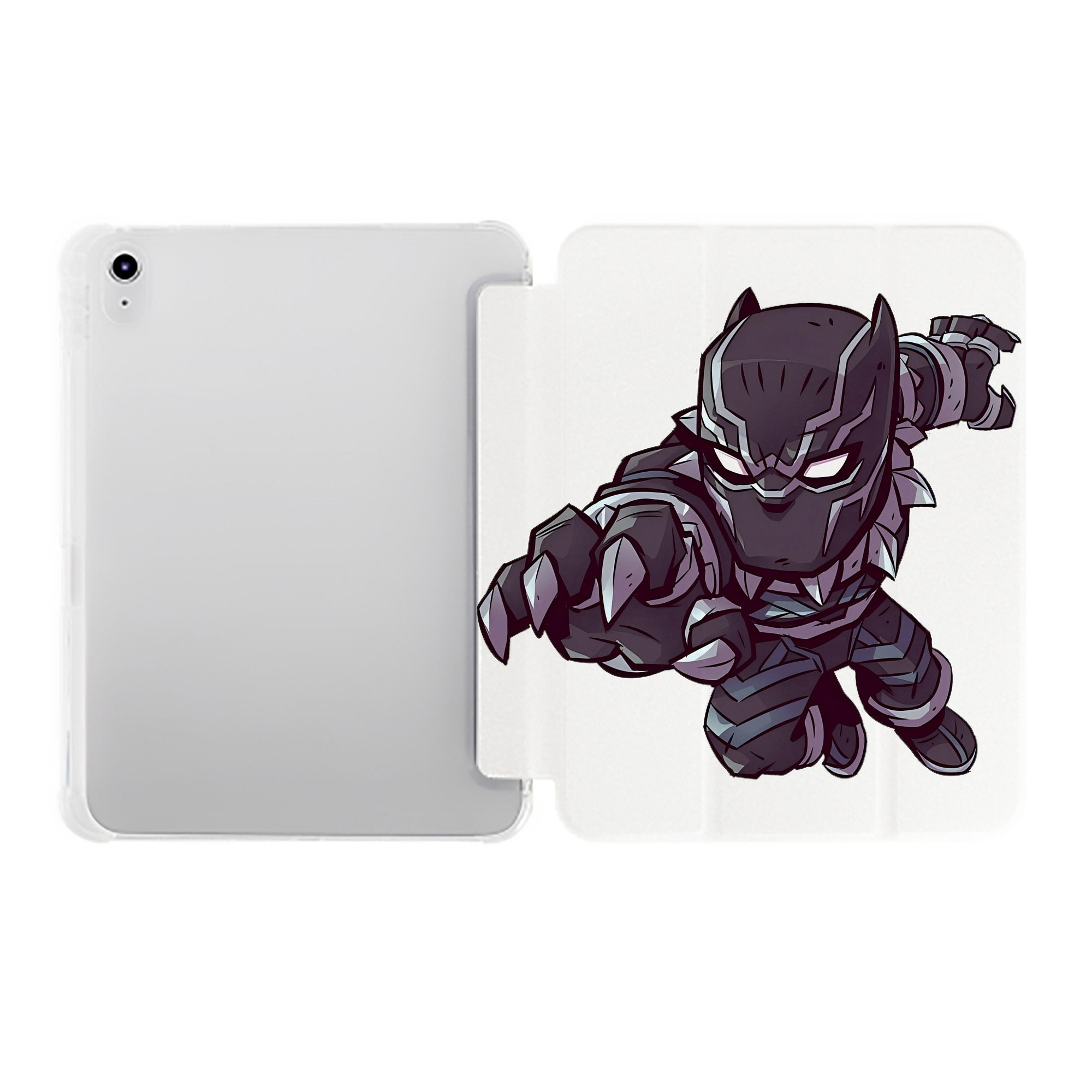 （画像用） アベンジャーズ The Avengers IPad ケース ペン収納付き 三つ折りスタンド PUレザー×シリコン 対応機種9.5/10.5/10.9インチ